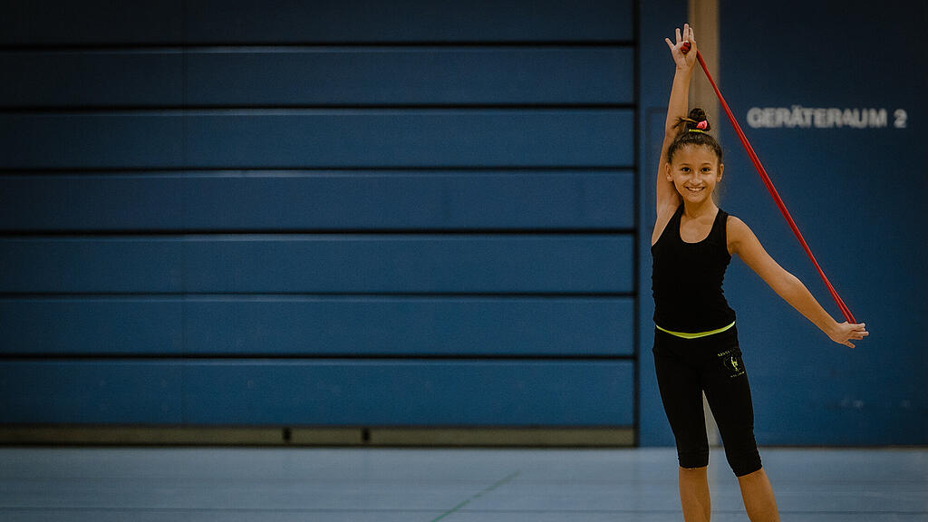 Sportportrait, Rhythmische Sportgymnastik, Salzburg