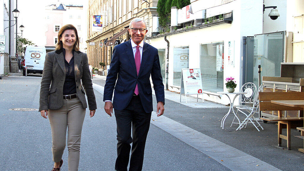 100 Tage Schwarz-Blau in Salzburg, PK Landesregierung
