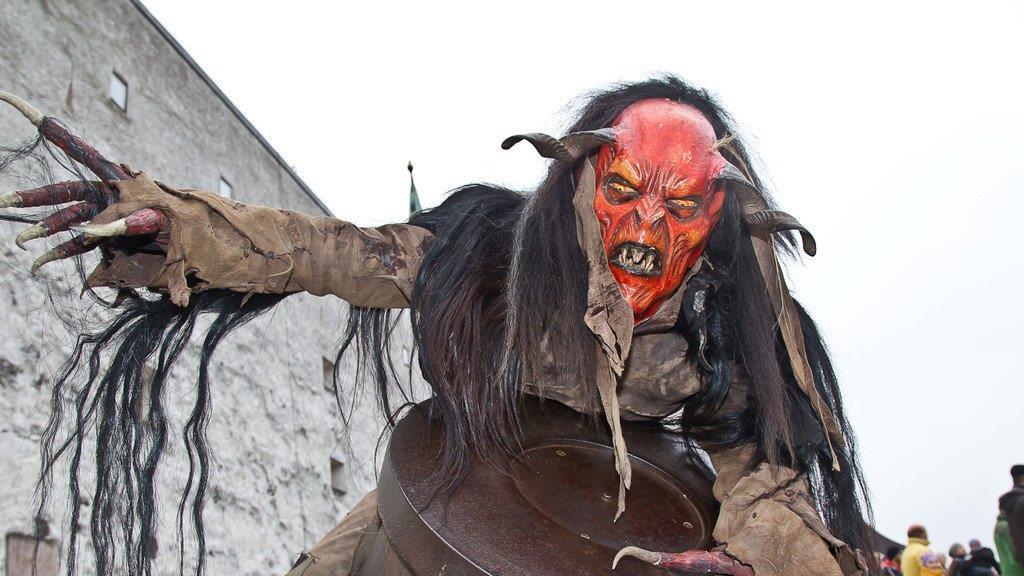 Krampuslauf auf Festung Salzburg