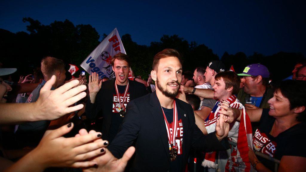Meisterfeier von Red Bull Salzburg I