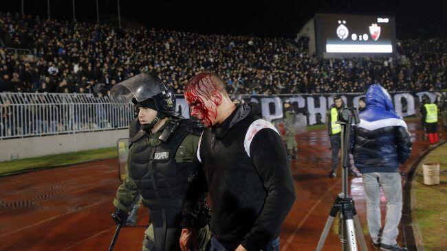 Ein Ergebnis nach der Schlacht im Belgrad-Derby.