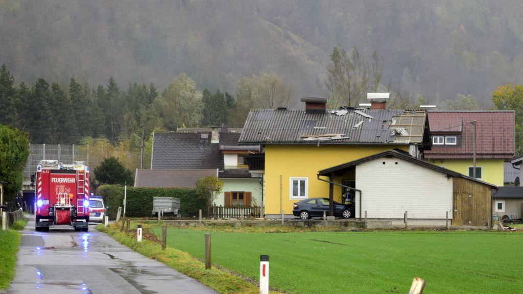 Sturmtief "Herwart" zieht über Salzburg hinweg II
