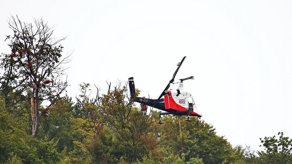 Kapuzinerberg Hubschrauber