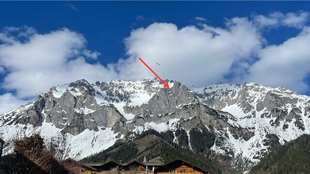 Rettung Paragleiter Dachstein