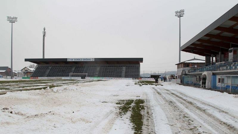 Grödig schaufelt sich frei