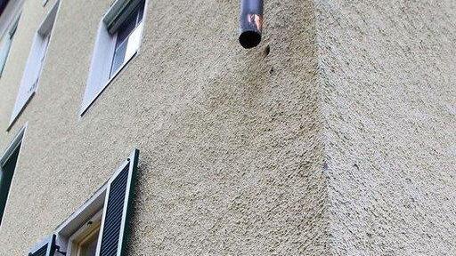 Dachrinnen gestohlen