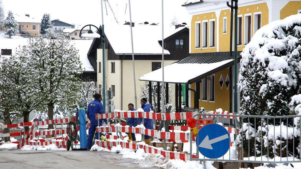 Wintereinbruch im Flachgau