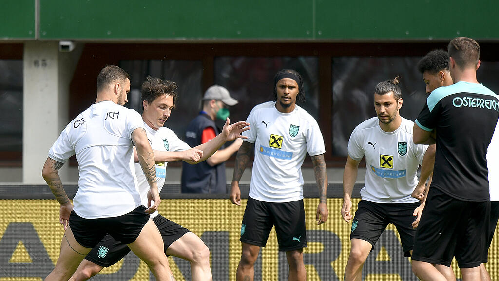 ÖFB-Training in Seefeld
