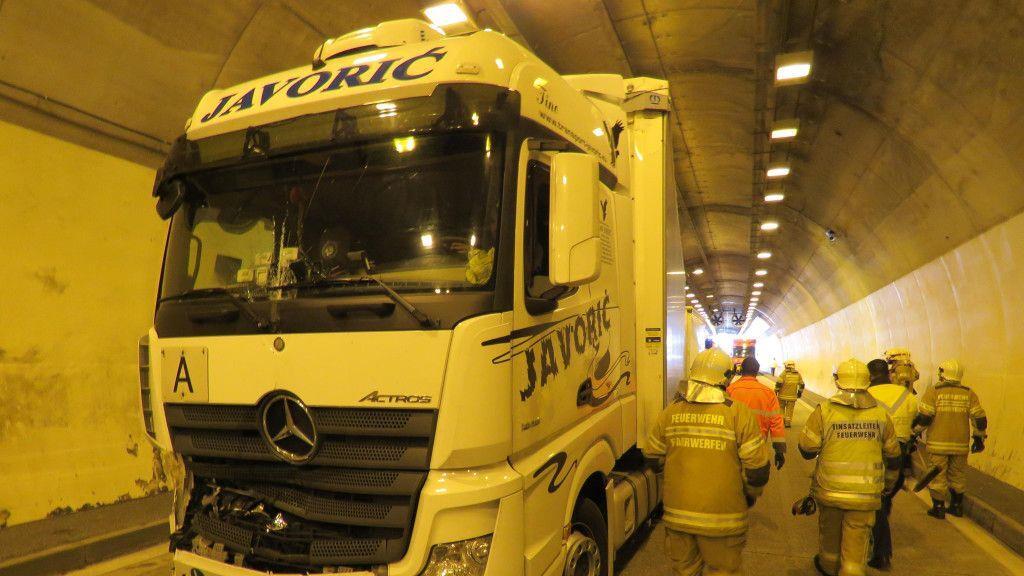 Bilder aus dem Helbersbergtunnel