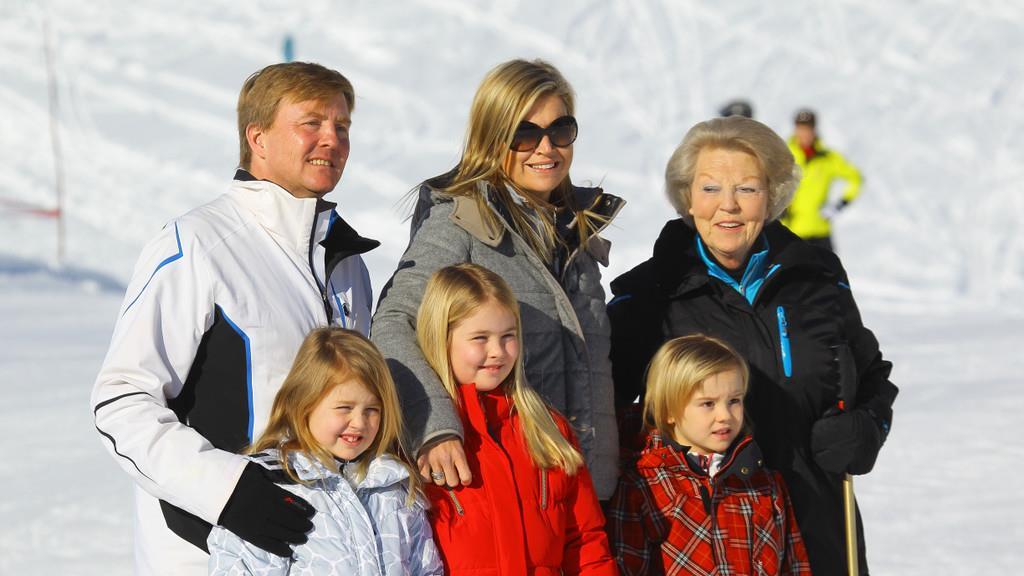 Ein Jahr nach Friso-Unglück: Königsfamilie beim Fotoshooting in Lech II