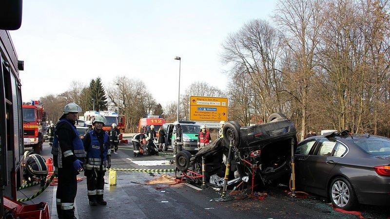 Schwerer Crash in Freilassing