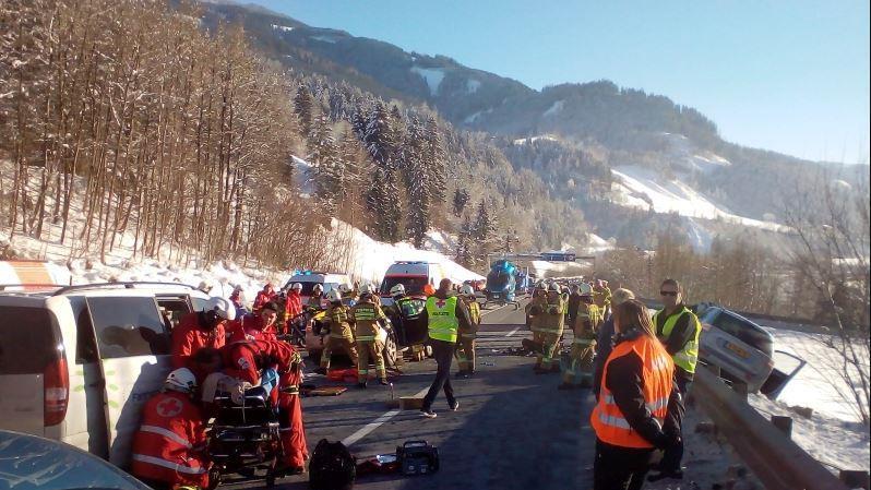 Unfall beim Knoten Bischofshofen
