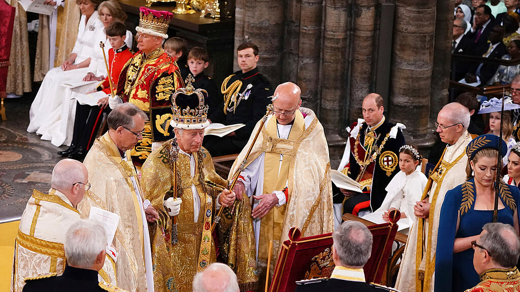 Kr\u00f6nung Charles III.: Die Kr\u00f6nung