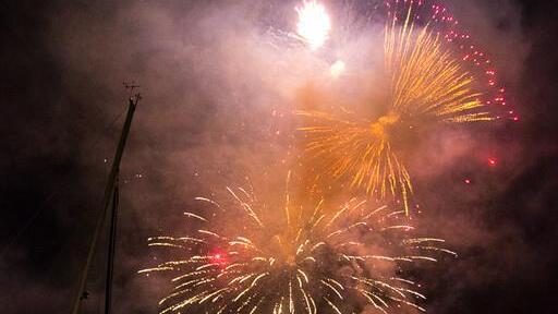 Das spektakuläre Feuerwerk am Seefest Mattsee