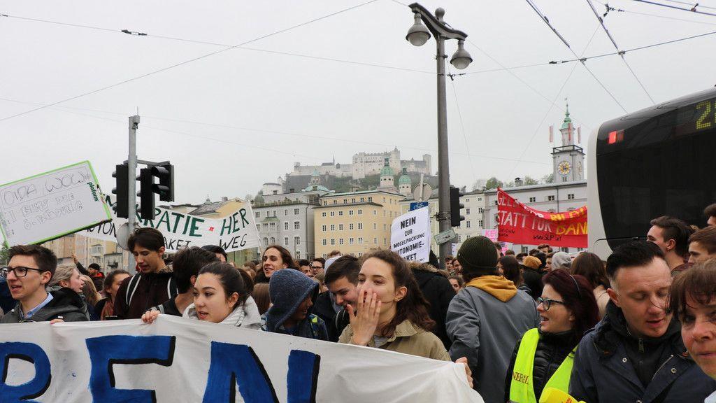 Bilder von der Demo