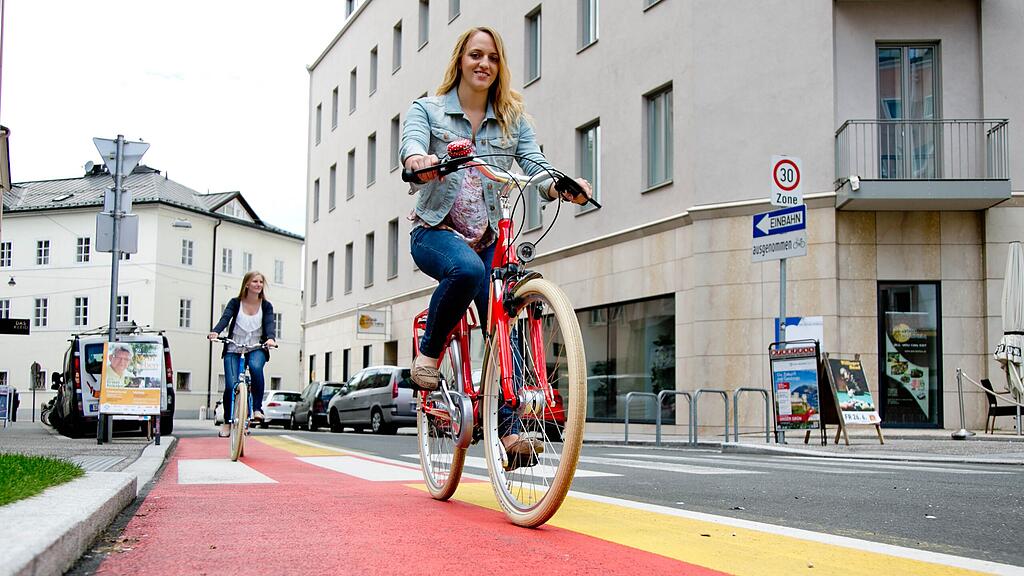 In Salzburg soll künftig noch mehr aufs Fahrrad gesetzt werden.