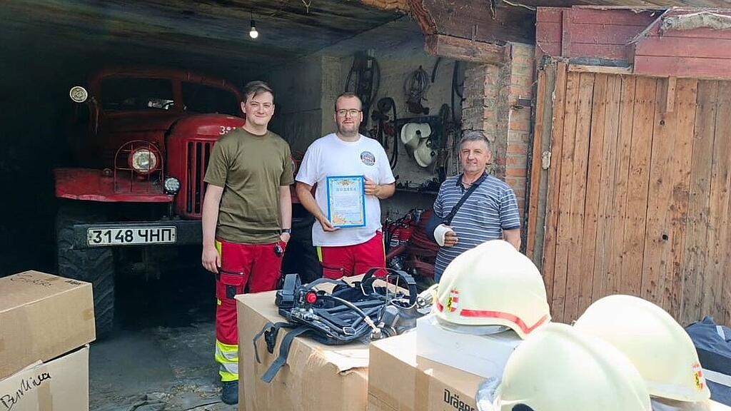Feuerwehr-Spenden Ukraine