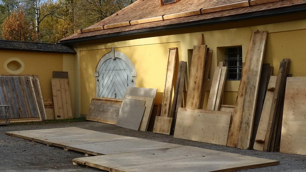 Hellbrunner Adventzauber: Aufbau