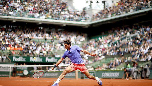 Federer ohne Probleme in der nächsten Runde