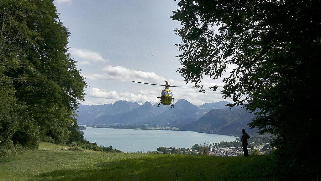 Der Rettungshubschrauber konnte nur noch den Leichnam des 64-Jährigen bergen.