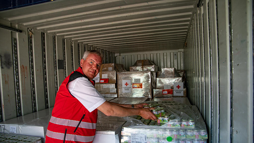 Hilfstransport Ukraine