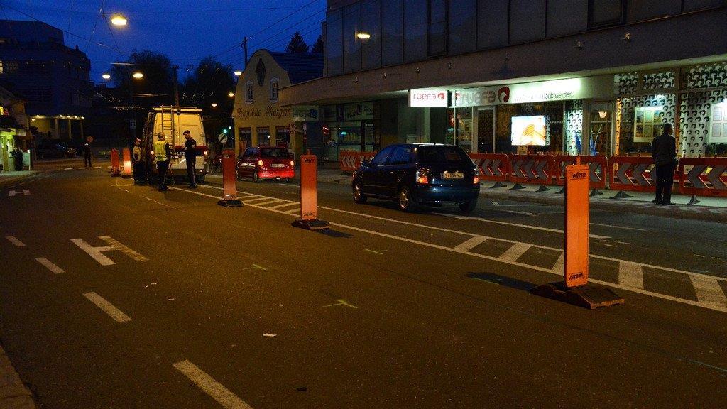 Unfall am Hans Schmid-Platz