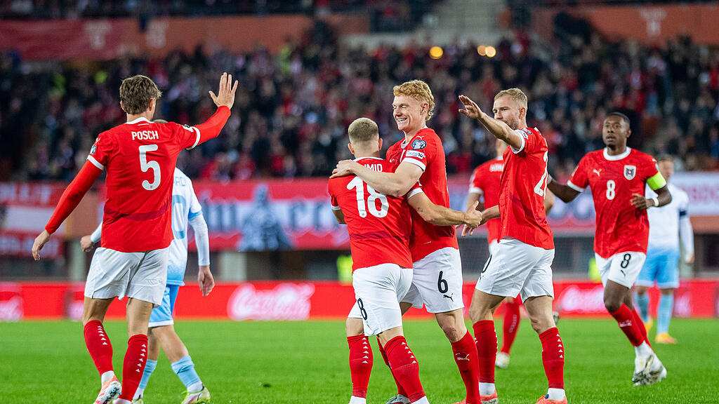 FUSSBALL - WM-QUALIFIKATION: STERREICH - SAN MARINO