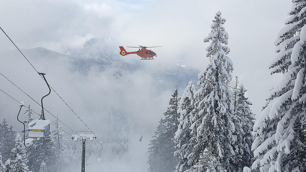 Skifahrer verunfallt am Predigtstuhl