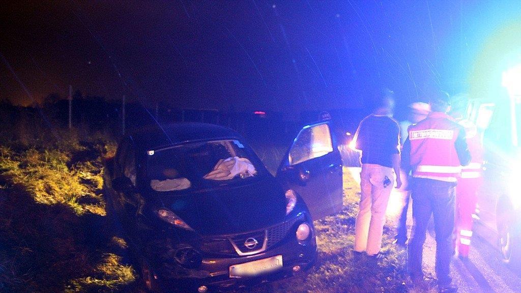 Verkehrsunfall auf der A1