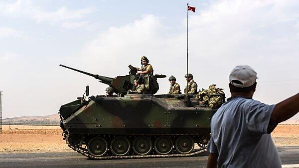 Türkische Soldaten in Syrien im Einsatz