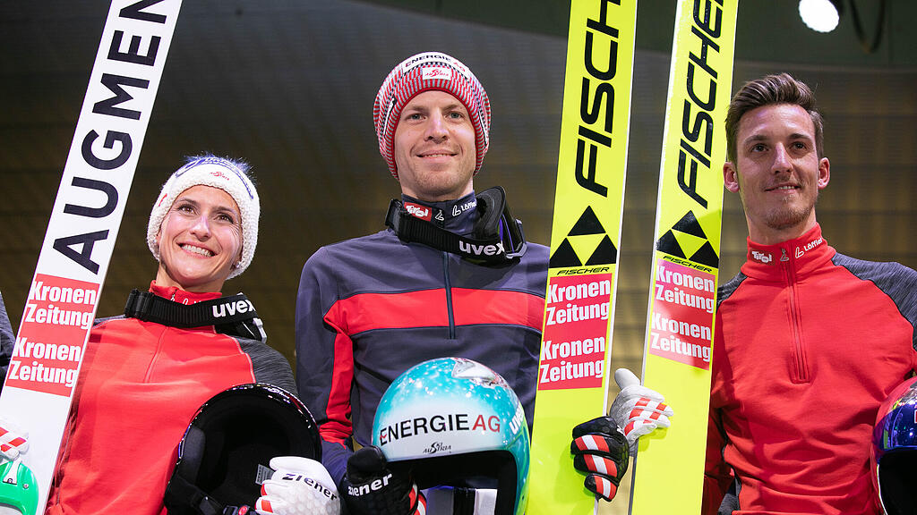Einkleidungs-Präsentation des Austria Ski Teams im Europark