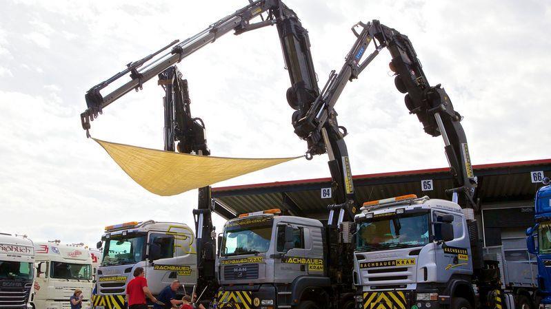 Truckertreffen in Obertrum