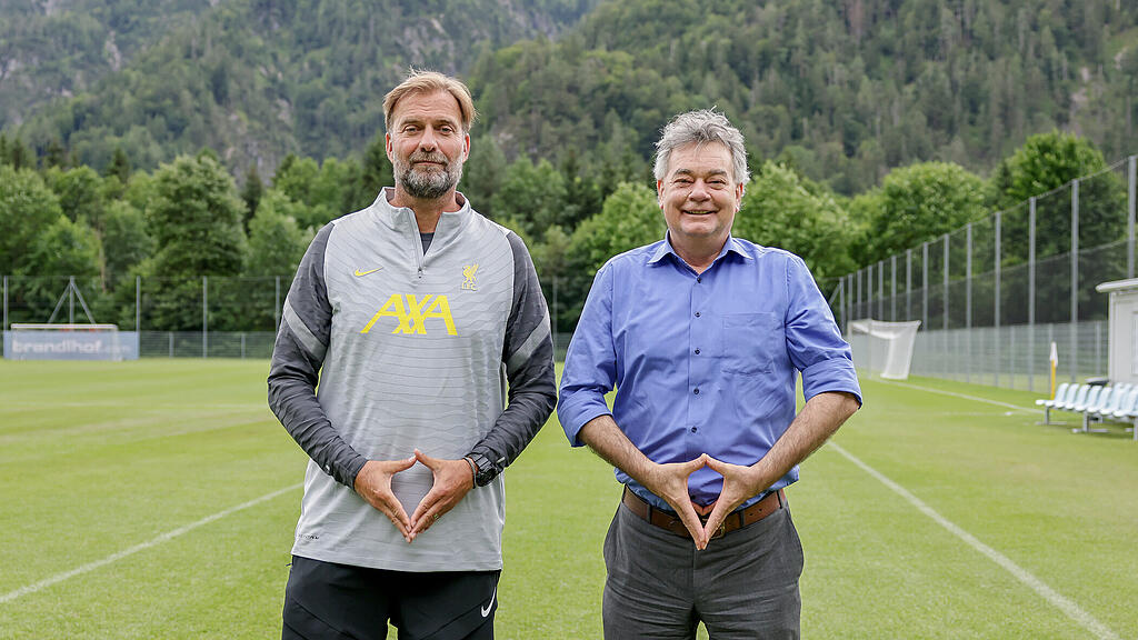 Kogler trifft FC-Liverpool-Teammanager Jürgen Klopp