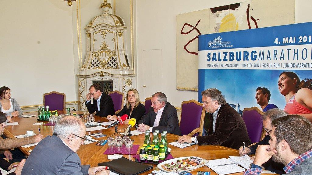 Pressekonferenz zum Salzburger Marathon