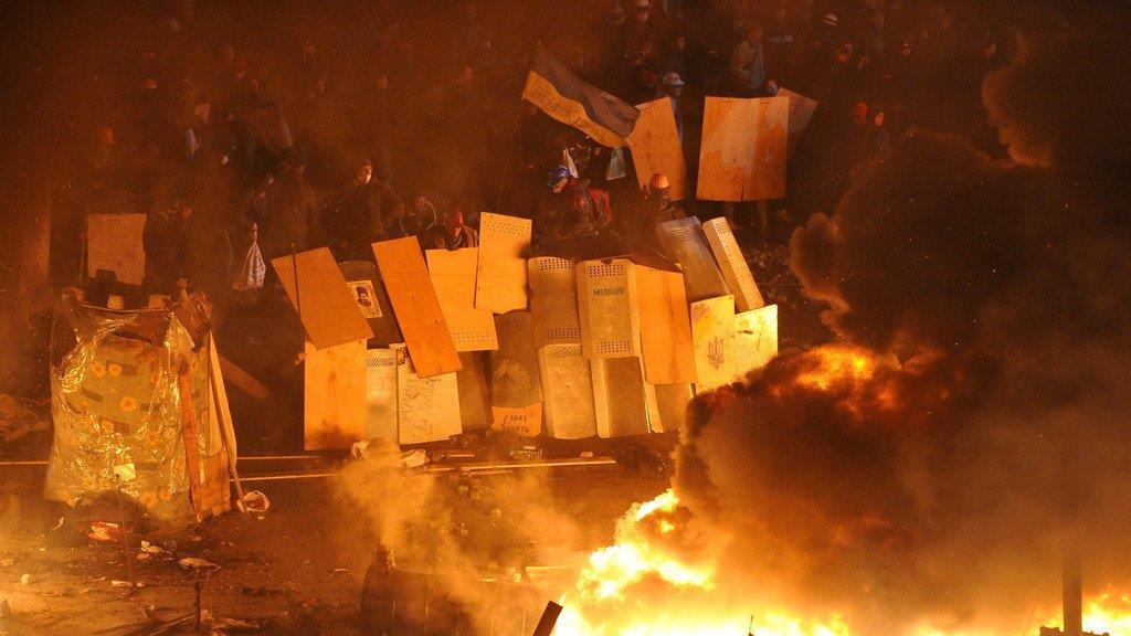 Kiew brennt: Ausschreitungen fordern Todesopfer