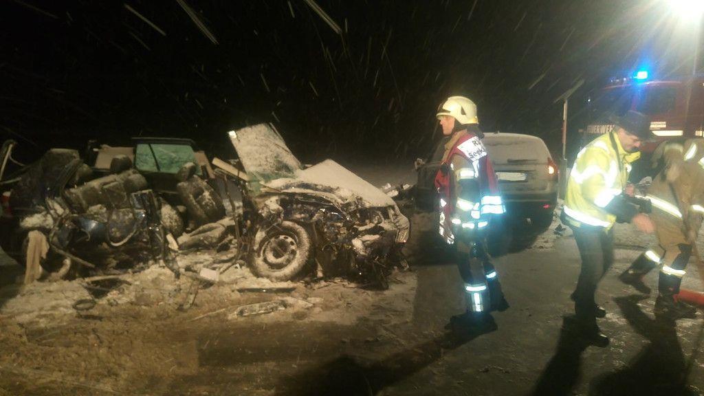 Frontalcrash in Seekirchen