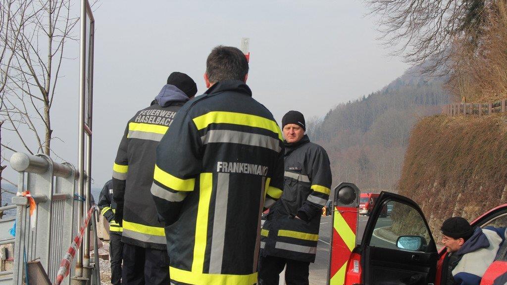 Suchaktion im Attersee