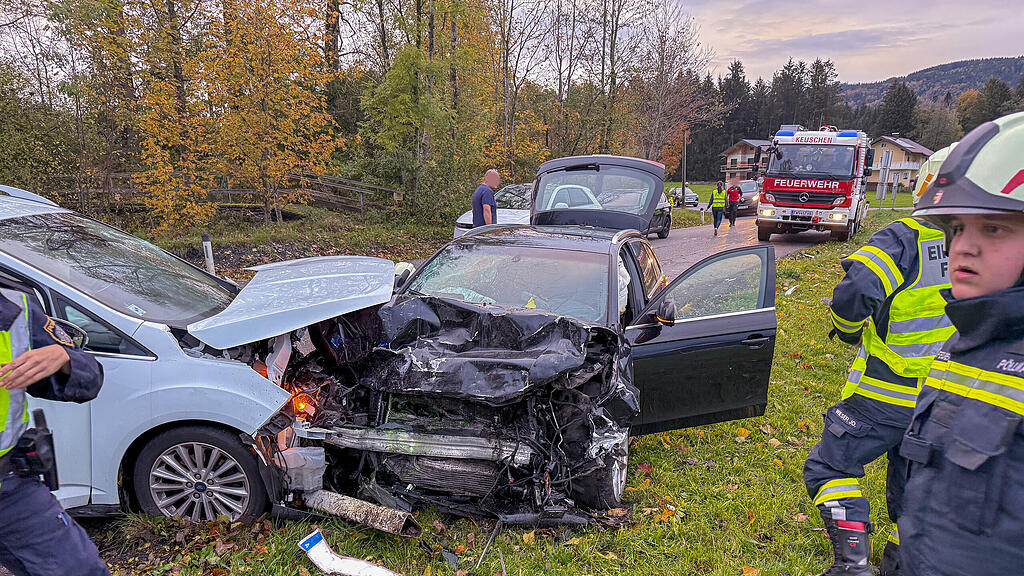 Frontalcrash in St. Lorenz