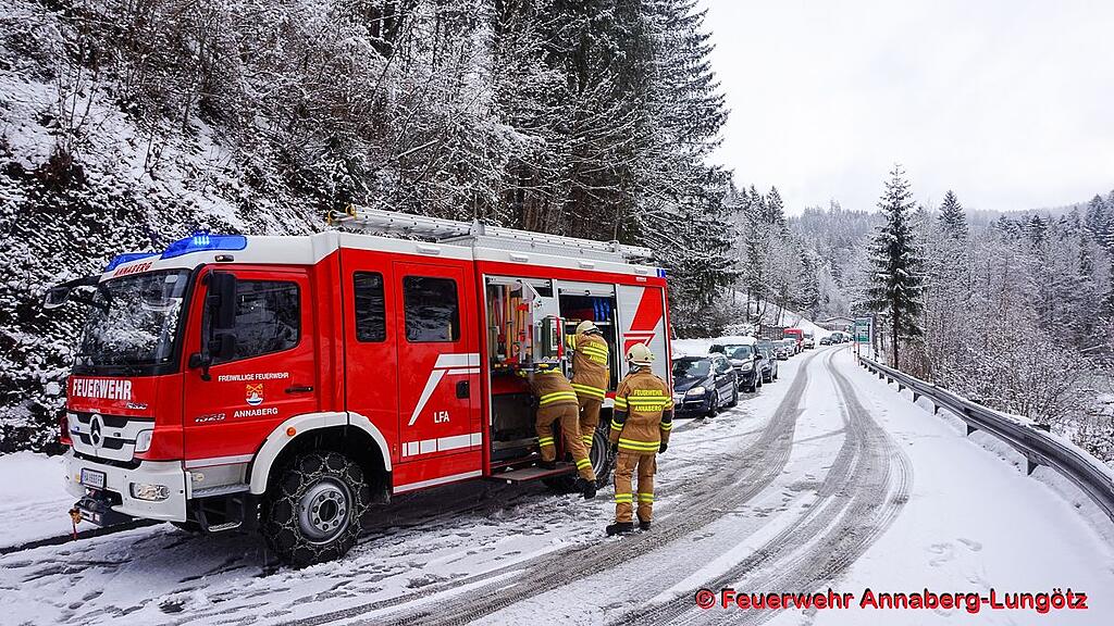 Unfall in Annaberg