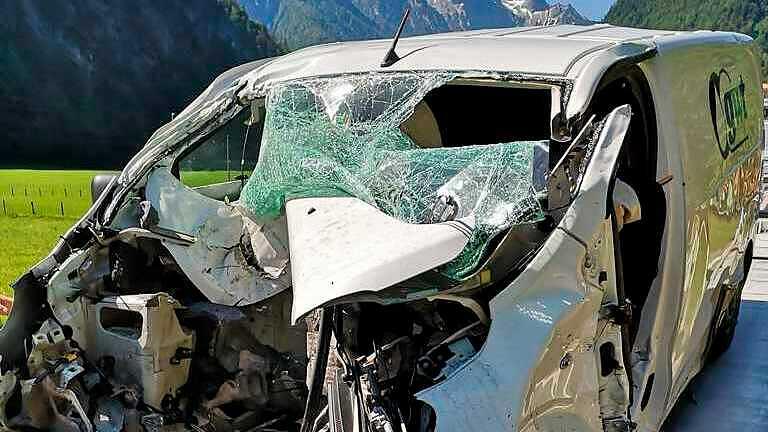 St. Martin bei Lofer, B311, Unfall