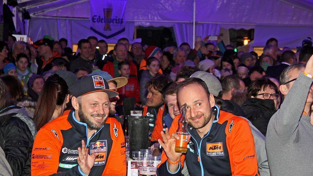 Dakar-Champion Matthias Walkner wird in Kuchl gefeiert I