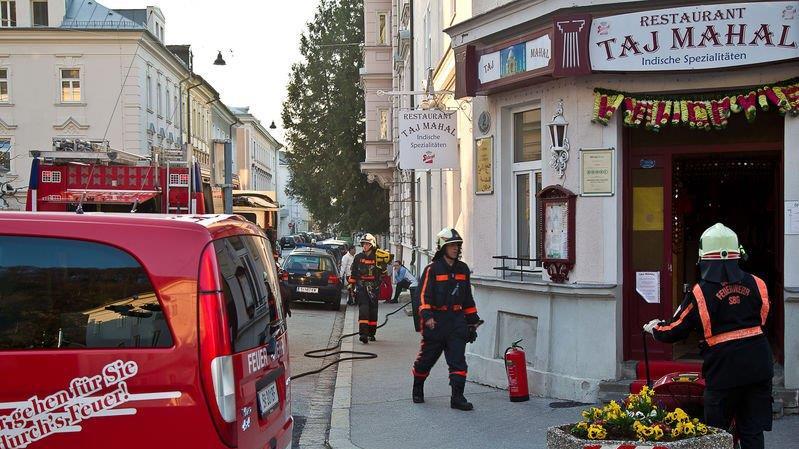 Lüftungsbrand in Schallmoos