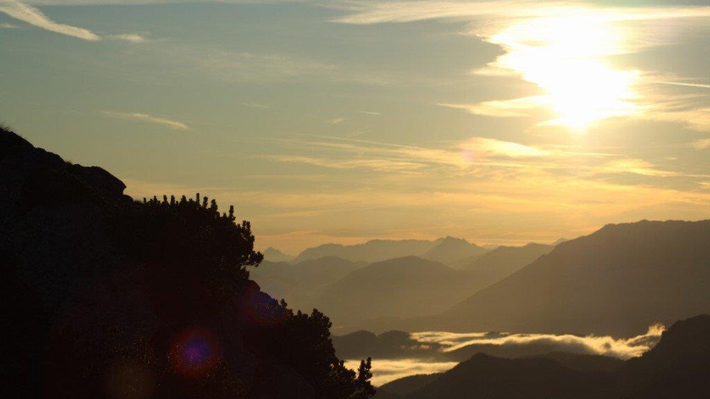 Nebelmeer im Chiemgau