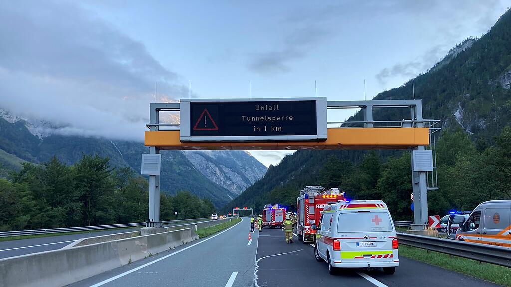 Unfall, A10, Werfen