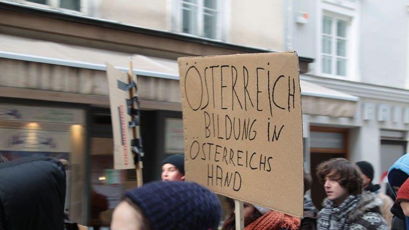 Demo in Salzburg