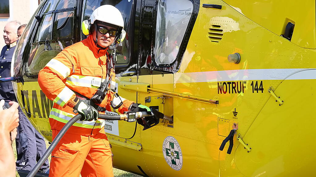 Tankfahrzeug Hubschrauber Salzburg