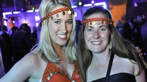Beim Life Ball im Rathaus