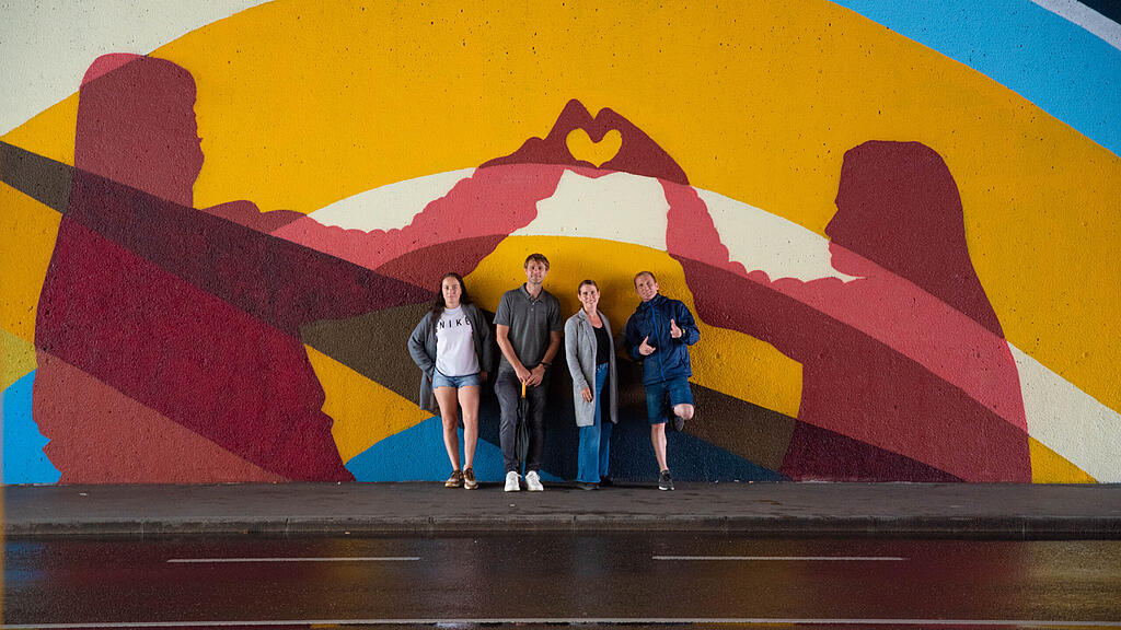 Graffiti-Projekt in der Stadt Salzburg