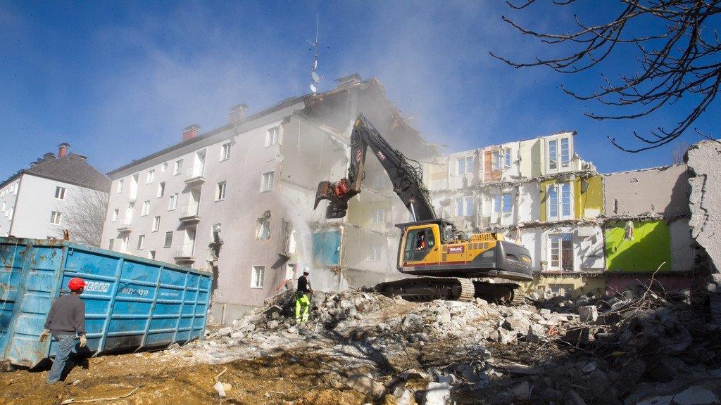 Das Ende der Strubergassen-Siedlung