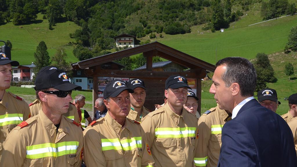 Bundeskanzler Kern in Großarl